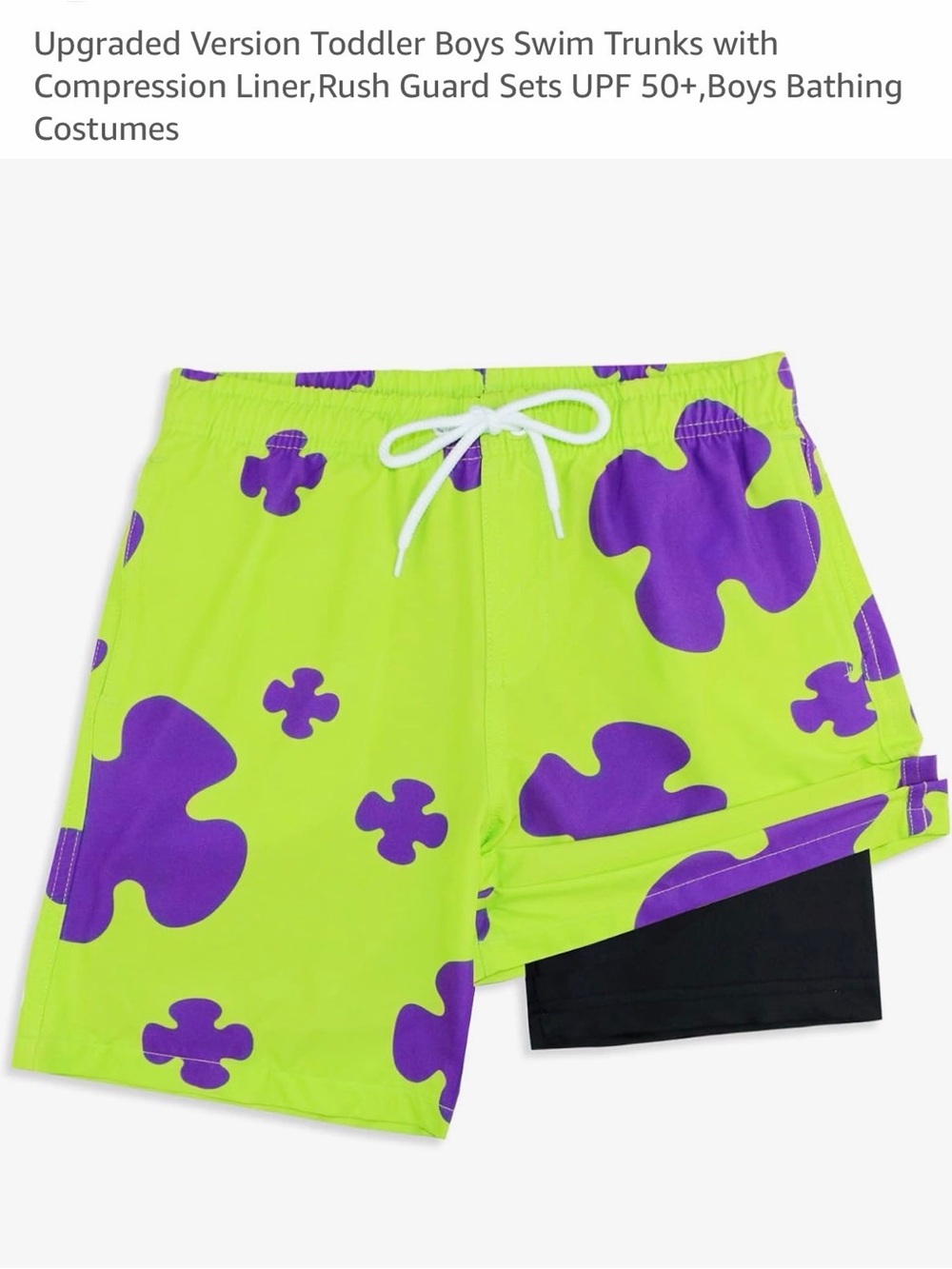 Boys swim trunks